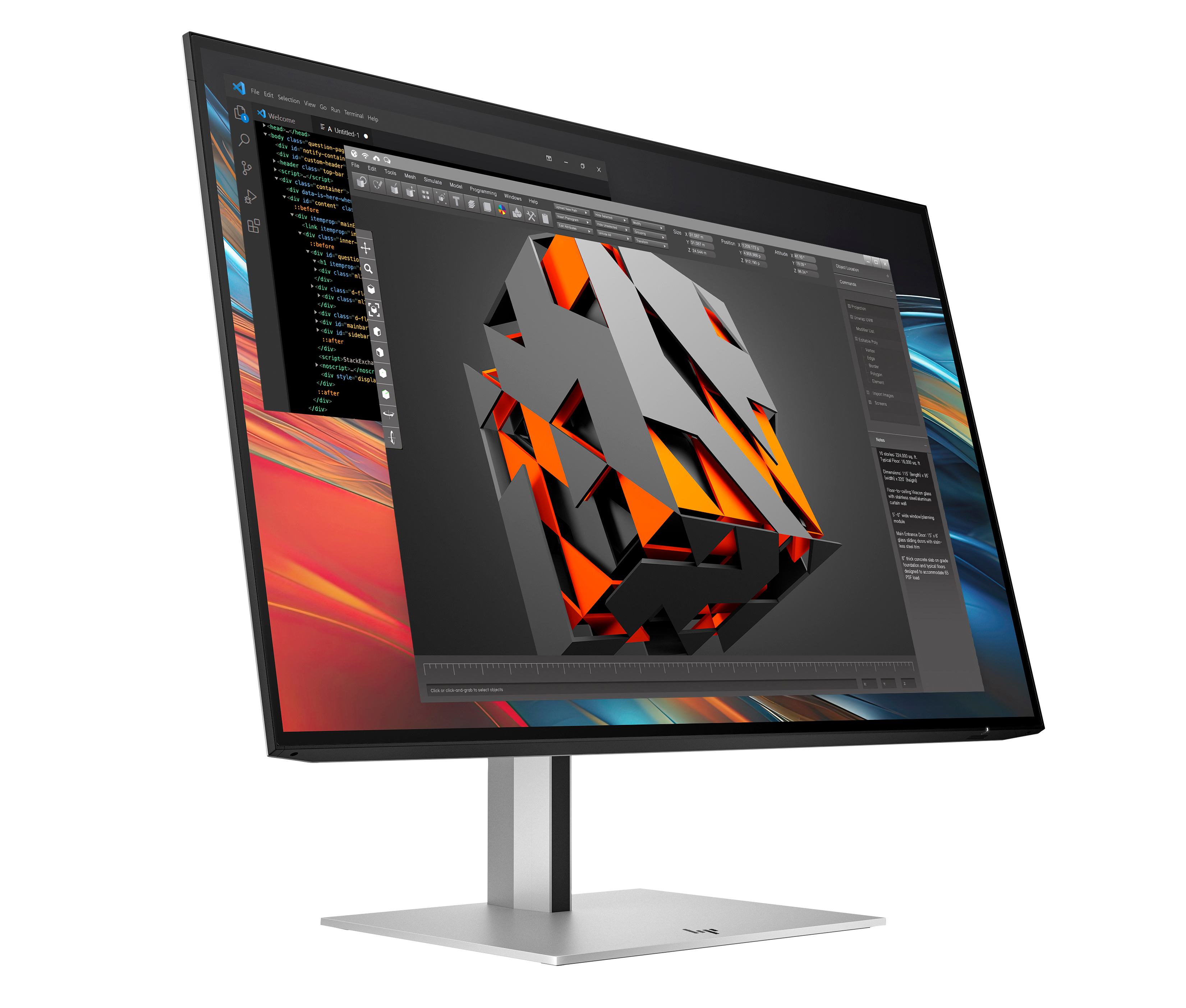 HP 7 Pro 724pn WUXGA Monitor