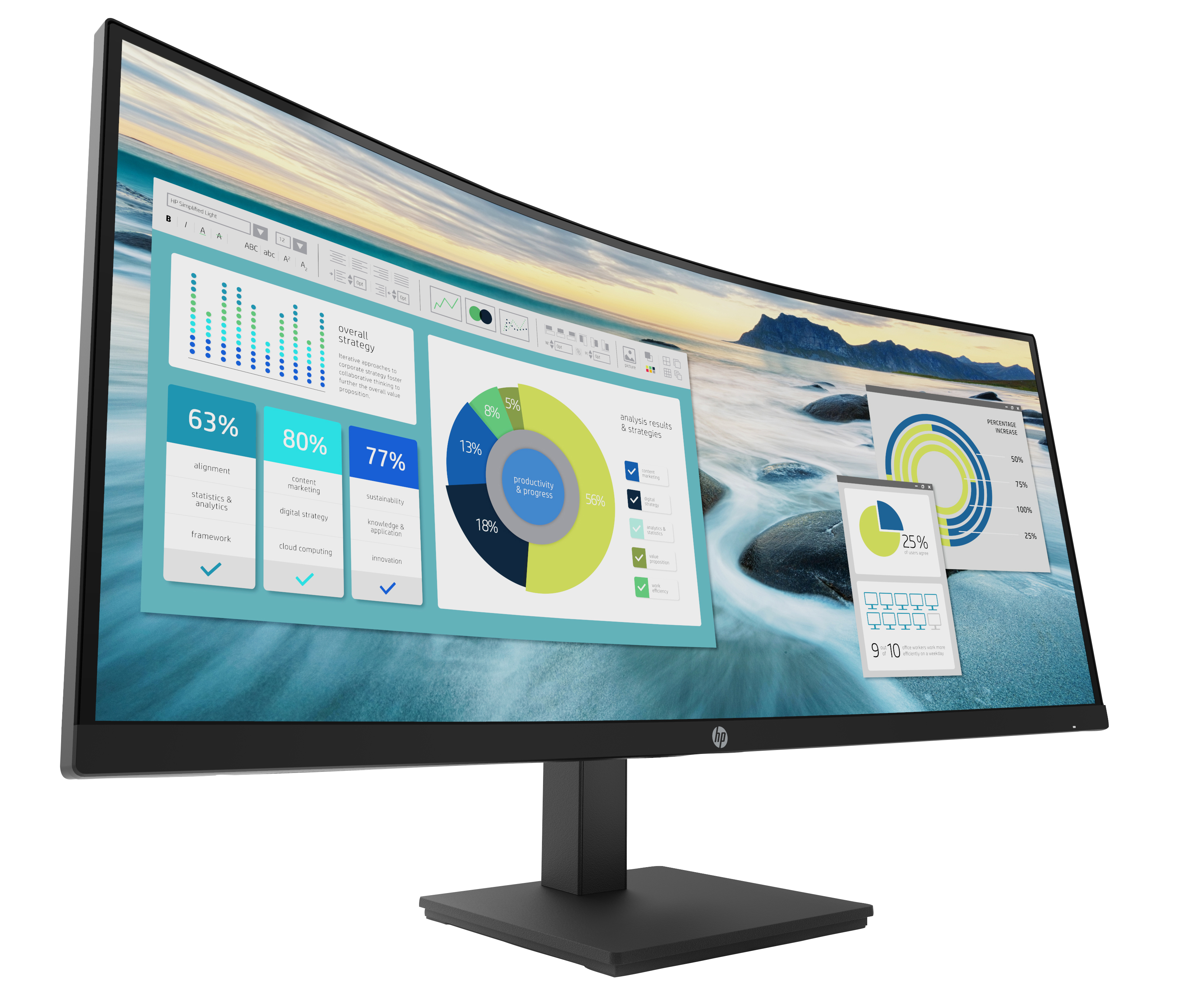 HP P34hc G4 UWQHD Monitor