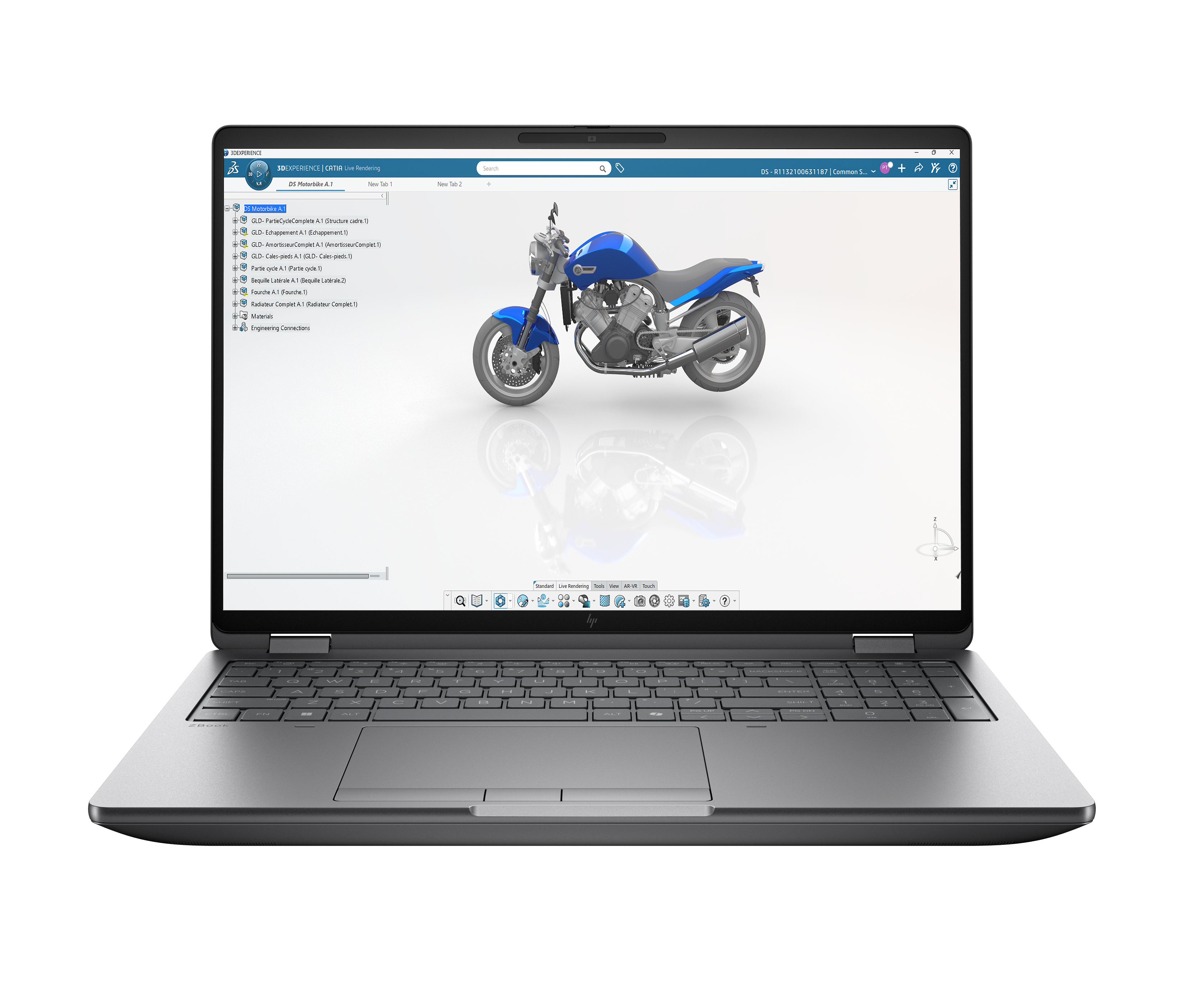 ZBook Fury 16 G1i 98L74ET 16" WUXGA IPS 400 Nits, Intel Ultra 7 255HX, 32GB RAM, 1TB SSD, NVIDIA RTX PRO 1000 Blackwell, Windows 11 Pro