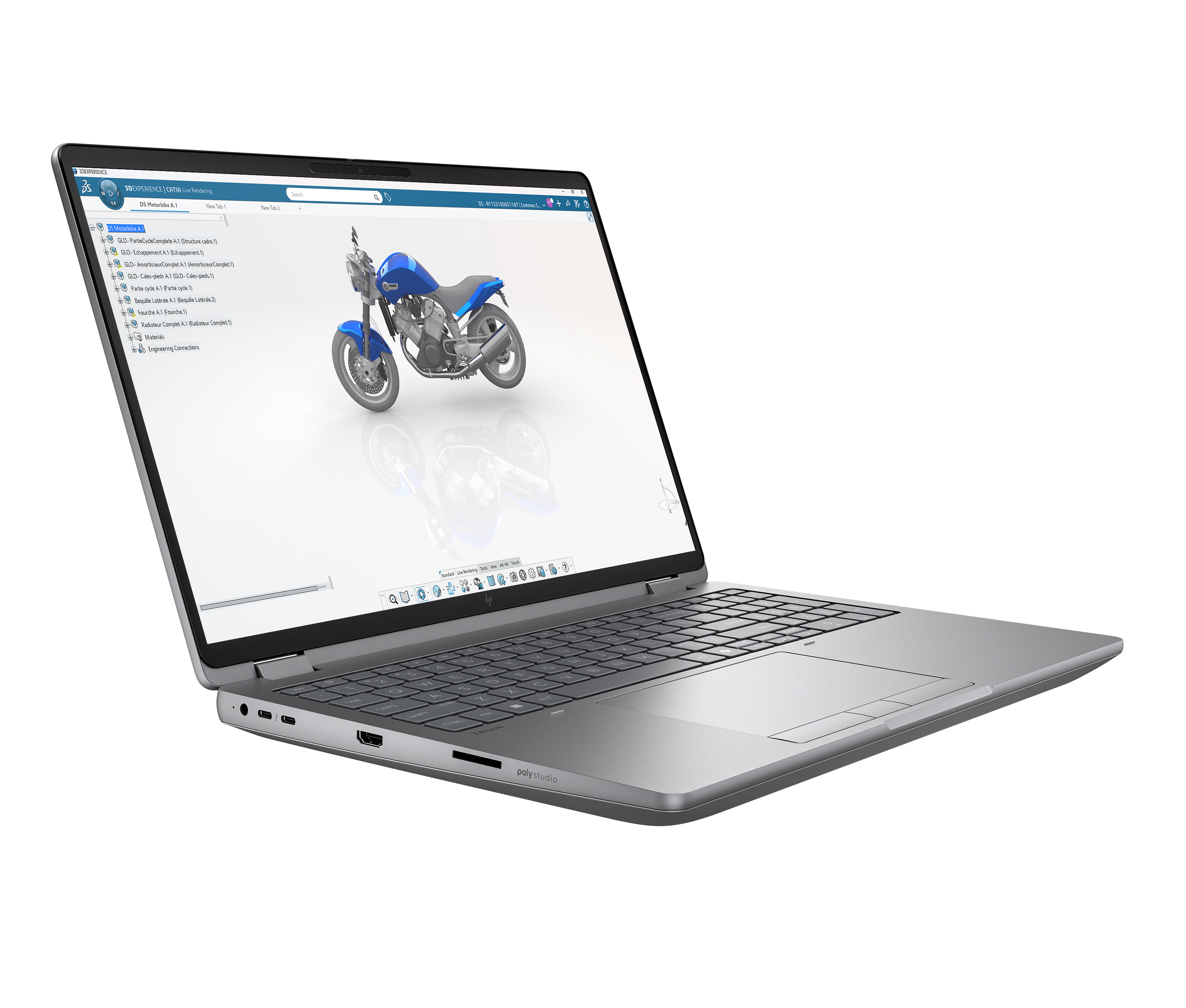 ZBook Fury 16 G1i 98L74ET 16" WUXGA IPS 400 Nits, Intel Ultra 7 255HX, 32GB RAM, 1TB SSD, NVIDIA RTX PRO 1000 Blackwell, Windows 11 Pro