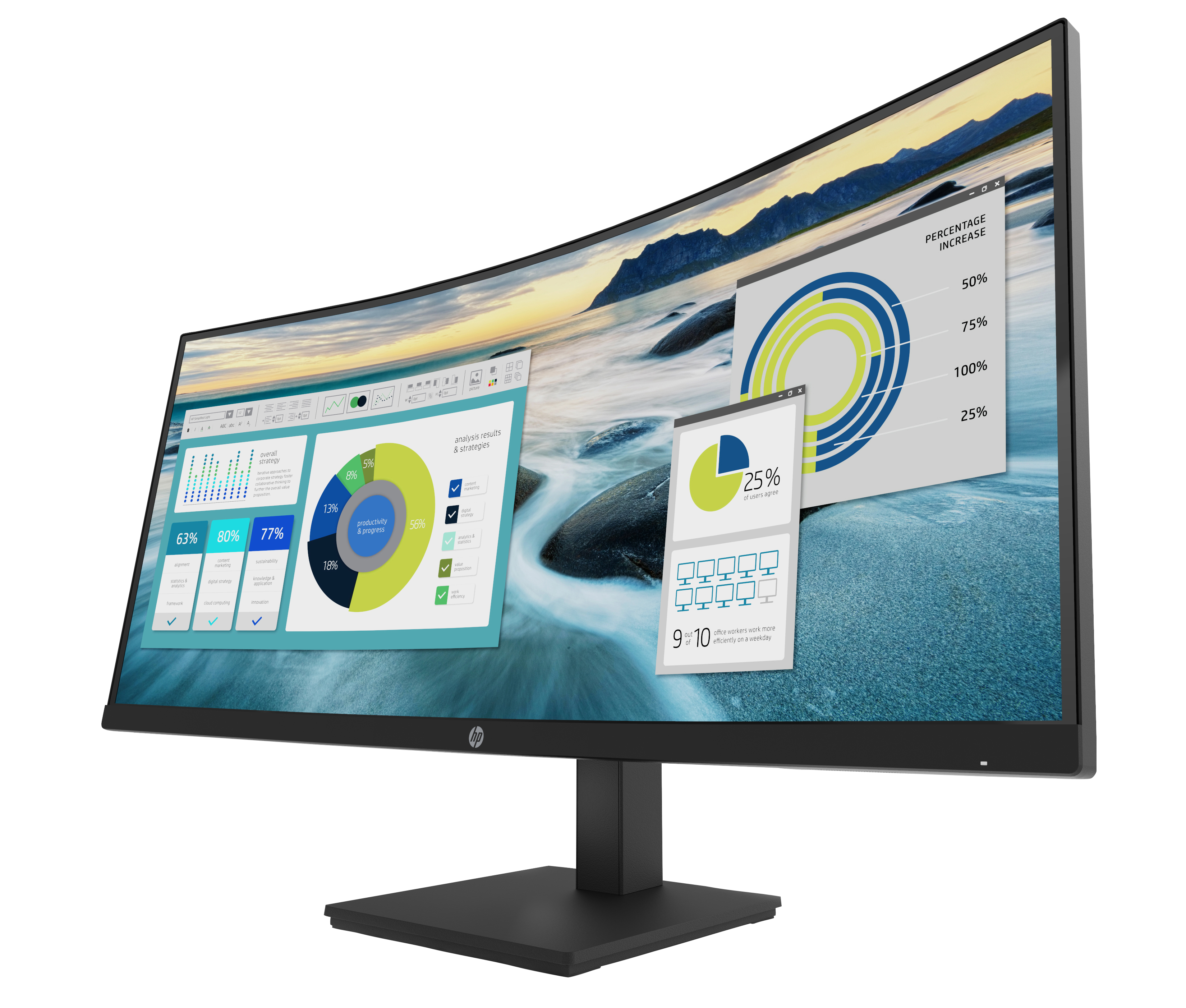 HP P34hc G4 UWQHD Monitor